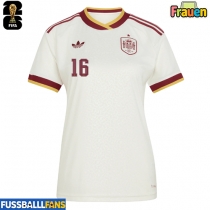 Spanien Rodri Hernandez #16 Auswärtstrikot Frauen EM 2024 Kurzarm